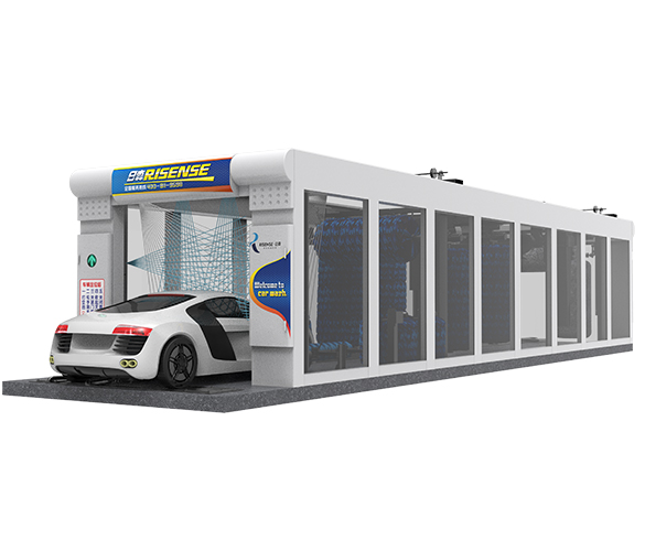 金龍隧道式連洗洗車機（CC-695）